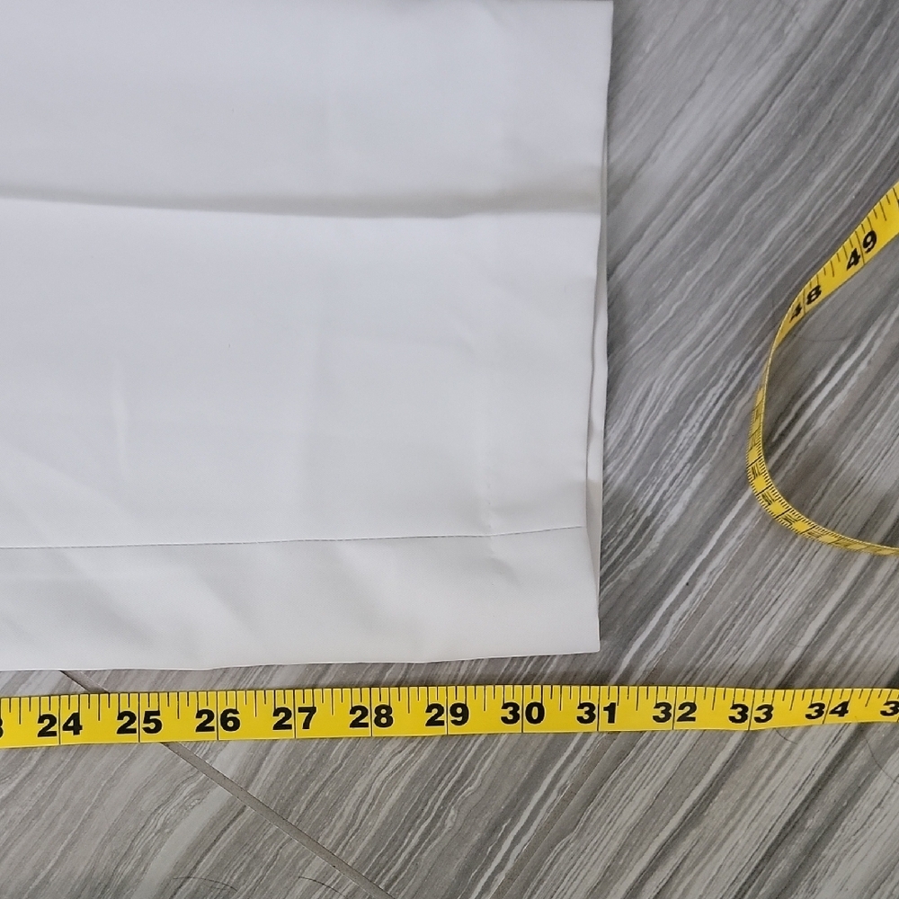 PGA Tour White Dress Pants Flat Front Straight Leg - Picture 9 of 9